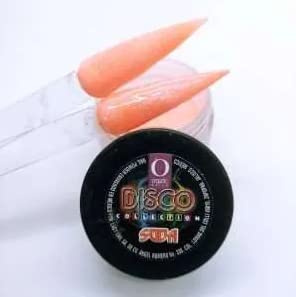 Organic Nails acrílico SODA en polvo de 0.31 onzas (14 grm), mezcla de diseño de