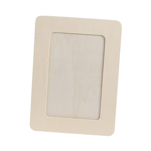 HOLIDYOYO 2pcs DIY Photo Frame Picture Frames Big Frame Digital Photo Frame Painted Multi Photo Picture Frame Photo Frames Personalised Photo Frame for Magnetic Photo Frame