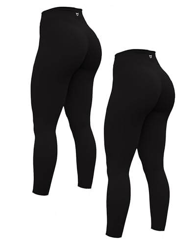 TomTiger Yoga Pants for Women 25''- High Waist Workout Leggings