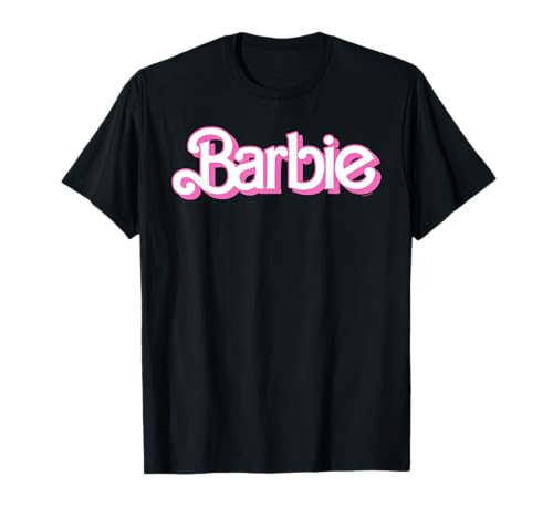 Barbie Logo Bright White T-Shirt