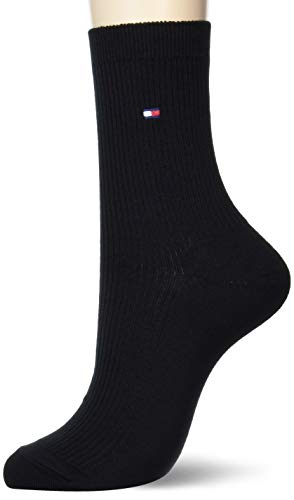 [トミーヒルフィガー] ソックス 03481401 レディース ブラック 23-25cm