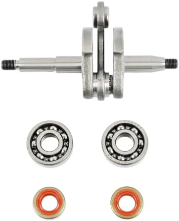 Promrmr 1137 030 0402 Chainsaw Crankshaft Ball Bearings Seal Kit Fit for Stihl MS194T MS193T MS194 MS193 MS193C Replace 9503-003-0239 9639-003-1205 Top Handle Parts - 1
