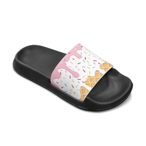 Image of Slides for Boys Girls Quick Drying Kids Slides Sandals Non-Slip