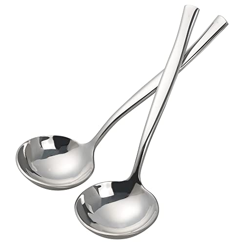 Vareone Petite Louche Cuillère à Soupe en Acier Inoxydable, 6 Pièces Cover
