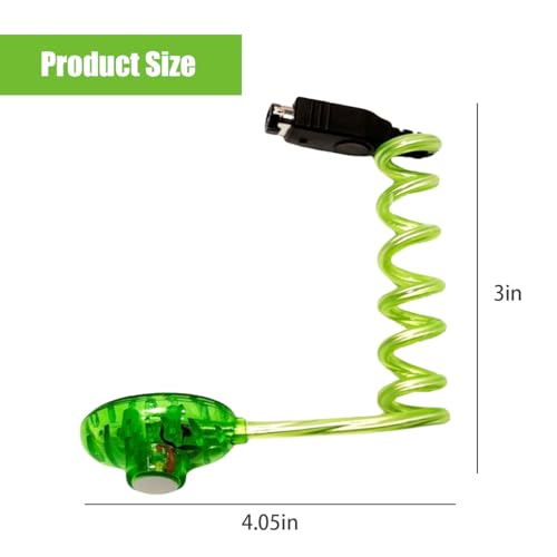 Image of Plug-in LED Worm Light for Game Boy Advance - GBA Screen Illuminator, Flexible Gooseneck Lamp, Battery-Free Console-Powered Design, Assorted Color