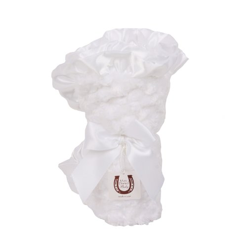 Couvre-lit satin Max Daniel blanc pour sublimer la chambre de bébé