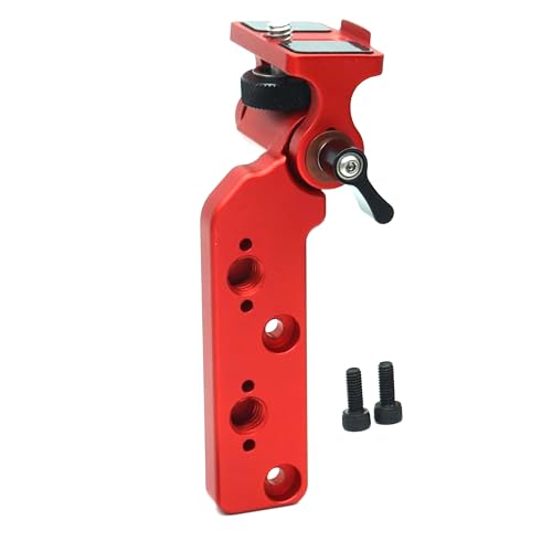 Image of Monitor Bracket for Tilta Nucleus-M Motor 1 /4 Screw Fixed Motor Mount Bracket, Red