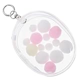 UKCOCO PVC Transparente Puppentasche Hängend mit Haken Kleine Tragbare Puppenaufbewahrungstasche...