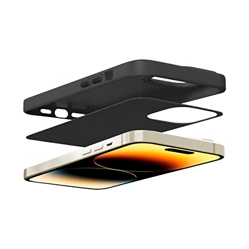 Capa Case Capinha para iPhone 15 Pro Max - Couro Dual Preta - Gshield