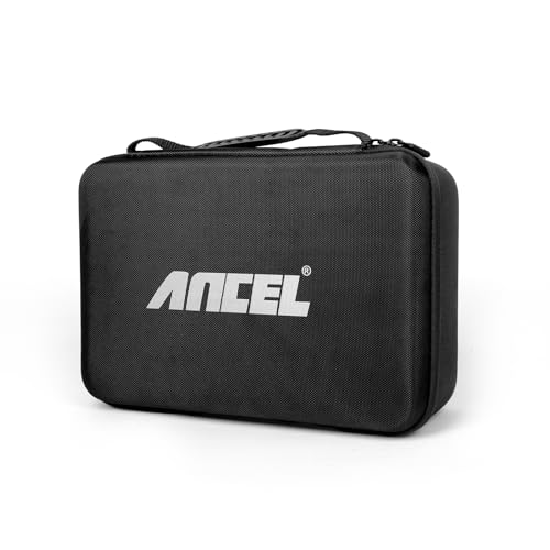 Image of ANCEL EVA Hard Protective Case for V5 HD PRO Heavy Truck Scanner, Diesel Diagnostic Tool Storage Case Bag, Waterproof Shockproof Storage Bag with Durable Zipper, Travel Ready