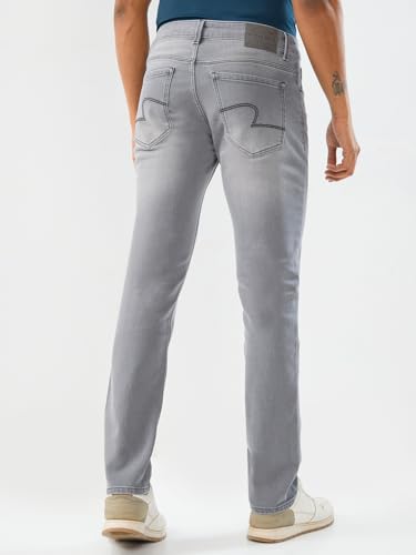 Image of Spykar Men's Rover Regular Fit Mid Rise Casual Jeans
