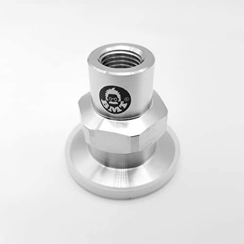 Image of bmotiontech 1 /4 inch FNPT to KF25 Flange Fitting (ISO-KF KF25 QF25 NW25) US NPT Thread Standard (1 /4 inch FNPT x KF25, Pack of 2pcs)