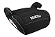 Sparco Kinderautositz Booster Schwarz i-Size für Jungen und Mädchen. Zugelassen ECE R129/03 125-150 cm. Mit 3 cm abwaschbarem Bezug. Hergestellt aus hochfestem ABS