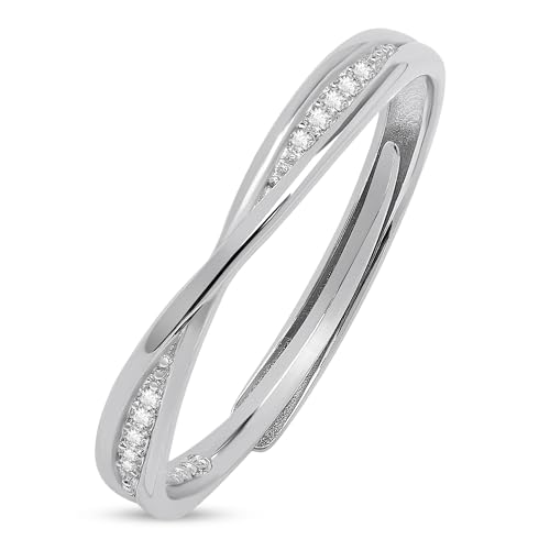 See full amazon price history chart for ZAVYA 925 Sterling Silver Designer Cubic Zirconia CZ Rhodium Plated Adjustable Ring | Gift for Women & Girls | With Certificate of Authenticity & 925 Hallmark ZAVYA 925 Sterling Silver Designer Cubic Zirconia CZ Rhodium Plated Adjustable Ring | Gift for Women & Girls | With Certificate of Authenticity & 925 Hallmark (B0BJ2R624L) Amazon Price History, Amazon Price Tracker