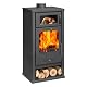 Kaminofen Balkan Energy Holzofen mit Backofen Troy 7,8 kW