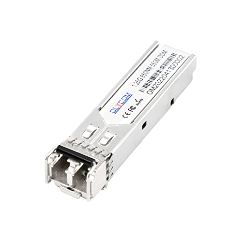 Image of 1.25G SFP 1000Base-SX 850nm Industrial MMF Multimode up to 550m Duplex LC DDM for Outdoor Use (1Pack)