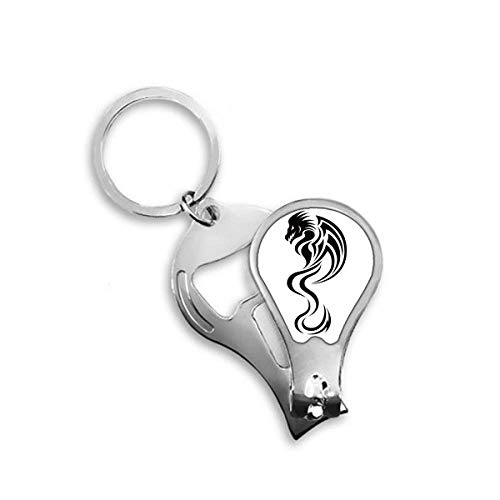 Coupe-ongles motif dragon silhouette d'art, le cadeau original et utile