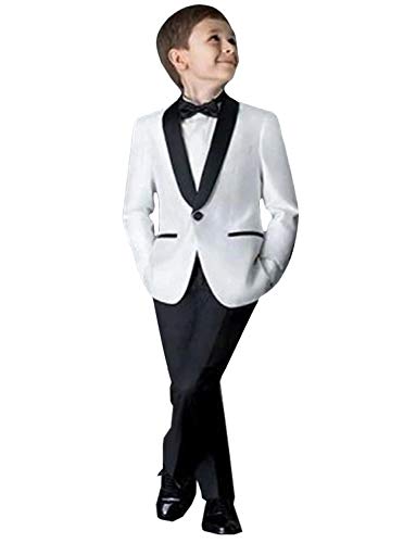 Costume de mariage pour garçon 2 pièces chic avec veste élégante