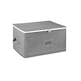 Caja Para Guardar Copas De Vino Estuches for guardar cristalería con separadores, tapa dura y laterales, cierre con cremallera, 12 compartimentos for copas de vino y cristalería Para Copa De Vino