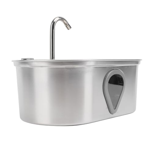 Fuente para gatos de acero inoxidable 304, 35 L miniatura 6