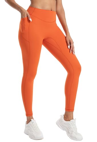 Leggings with Pockets for Women, Tummy Control High Waisted Activewear Leggings, Women's Workout Gym Yoga Pants