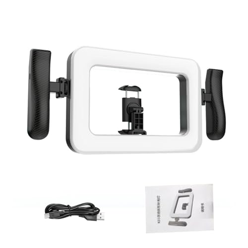 Luz de relleno LED para fotografía con smartphone y control remoto BT de mano