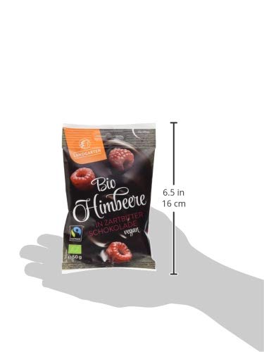 Landgarten Bio Himbeere in Zartbitter-Schokolade, 50 g - Image 4