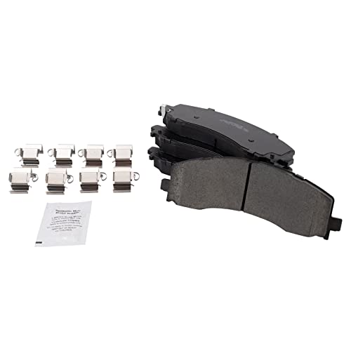 Image of TRQ Brake Pad & Rotor Kit Ceramic Compatible with 2019-2022 Ram 2500 3500