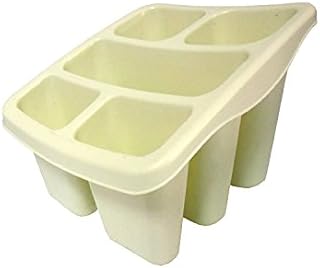 Whitefurze Cutlery Drainer, Plastic, Cream