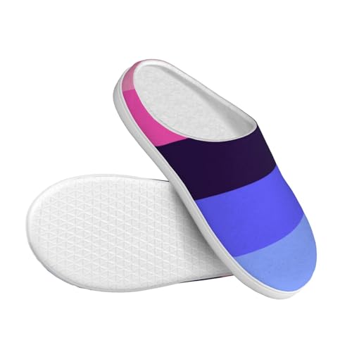 Lgbtq Omnisexual Pride Adult Cotton Slippers Home House Indoor Shoes3