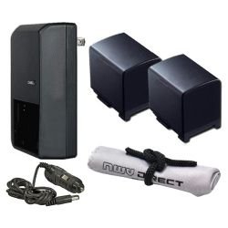 Pilas inteligentes Canon VIXIA HF20 de alta capacidad con cargador AC/DC