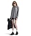 THE NORTH FACE Women's Evolution Proud Long Sleeve Tee | Cotton Shirt with a Logo Graphic, TNF Mid Grey Heather, X-Large
