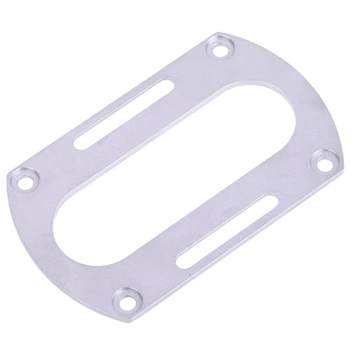 Plaque en acier robuste 2,5 mm avec trou 4 mm pour bras de platine SME 3009 3012