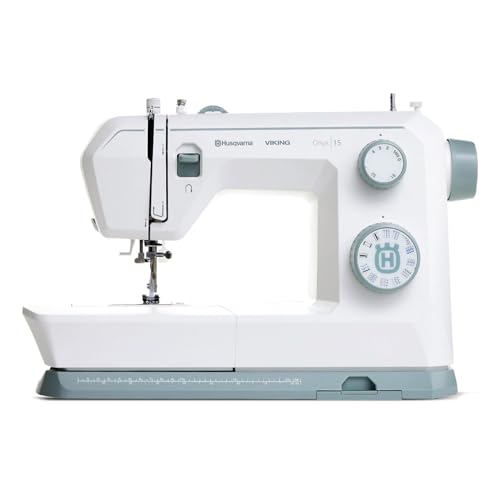 Image of SINGER Husqvarna Viking Onyx 15 | 70-Watt Powerful Motor | 23 Built-In Stitches | 58 Stitch Applications | 7-Row Feed Dog System | Free Online Interactive Master Class Included