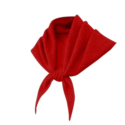 Knit Neck Scarf Fall Winter Soft Warm Shawl Neck Warmer Soft Head Wrap Neckerchief for Women Girls