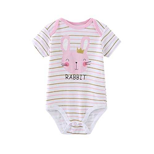 Baby Bodysuit Short Sleeve one-Piece Newborn Baby Clothes for Baby Boy and Girls4