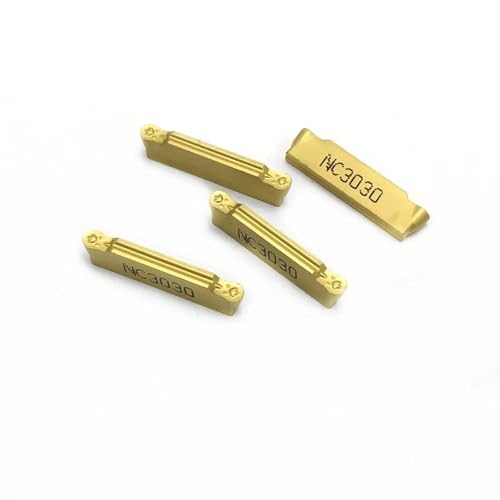 Herramienta Torno 10 Pzs Insertos MRMN200 Carburo CNC miniatura 2