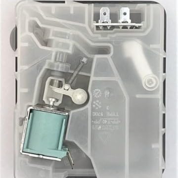 QOXEZY Distributeur de détergent pour lave-vaisselle Samsung DW80R706, installation facile, construction durable, distribution efficace, remplacement fiable, matériau ABS, gris