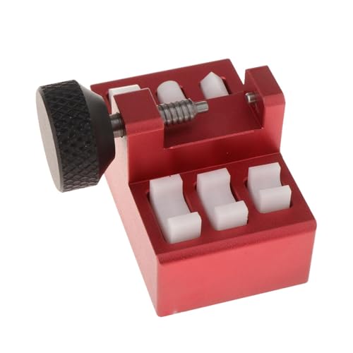 Wzmzjy 時計修理ツール 6種のモデル付き 高性能金属製バンド調整器, 赤