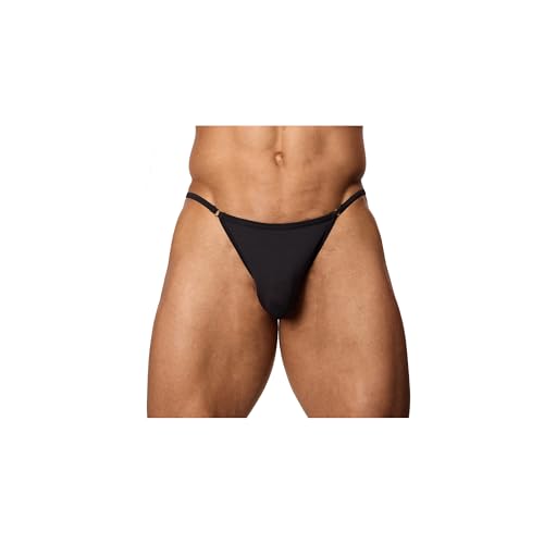 Wild Side Men's Strappy Bikini Brief with Contoured Pouch - Sexy Men's Underwear3