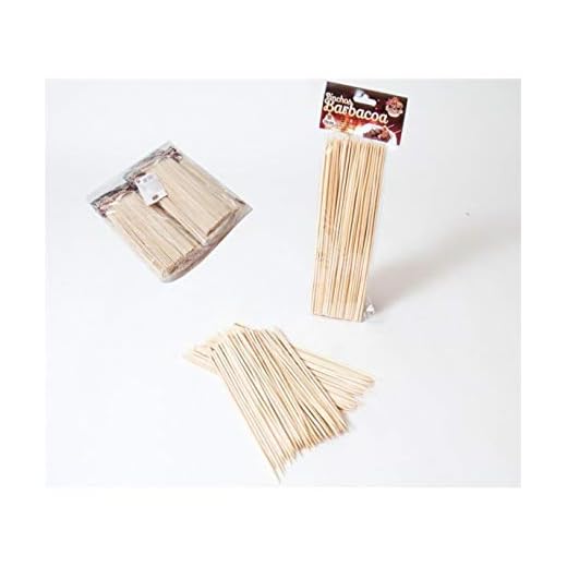 Pinchos Bambú Barbacoa X100 - 20Cm En Oferta Gerimport Pinchos Bambú Barbacoa X100-20Cm