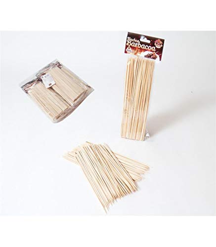 Pinchos Bambú Barbacoa X100 - 20Cm En Oferta Gerimport Pinchos Bambú Barbacoa X100-20Cm