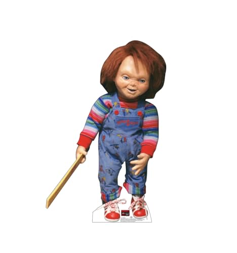 Image of Cardboard People Advanced Graphics Chucky Life Size Cardboard Cutout Standup - Child's Play