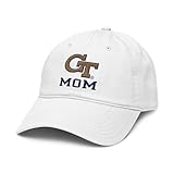 Georgia Tech Yellow Jackets Mom White Officially Licensed Adjustable Baseball Hat