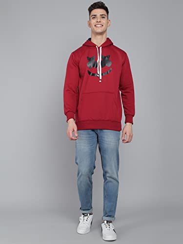 Image of eKools Men's Fleece Hooded Neck Hoodie
