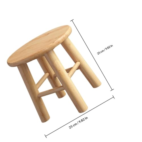 Tabouret en bois massif durable pour l'entrée de la maison