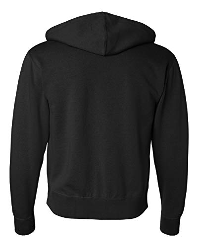 Independent Trading Co. Unisex Lightweight Full-Zip Hooded Sweatshirt, M Charcoal Heather3