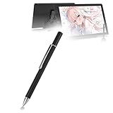 BoxWave Lápiz capacitivo compatible con Veikk Studio VK2200 Pro, lápiz capacitivo FineTouch, lápiz capacitivo súper preciso, color negro azabache BoxWave Lápiz capacitivo compatible con Veikk Studio VK2200 Pro, lápiz capacitivo FineTouch, lápiz capacitivo súper preciso, color negro azabache