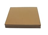 Brown Chipboard 100 Point Extra Thick 12 x 12 Inches, .100 Caliper Heavy Cardboard 2.54 mm Thick