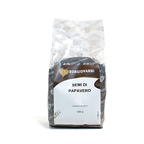 BONGIOVANNI FARINE E BONTA' NATURALI Semi di Papavero 500g BIO